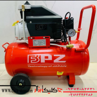 کمپرسور باد(پمپ باد) 25 لیتری روغنی بی پی زد BPZ تکنولوژی ژاپن مدل 25L