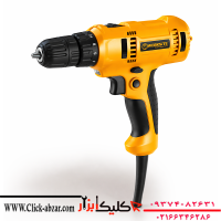 دریل پیچ گوشتی برقی ترکمتر دار دو سرعته ورکسایت مدل ED206