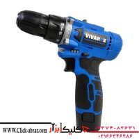 دریل شارژی ٢ باطری بدون لوازم ویوارکس مدل VR1215V-2B