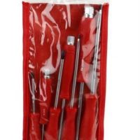 ست پیچ گوشتی ضربه خوردسته پلاستیکی تک رنگ رونیکس مدل RH-2910