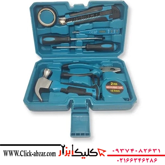 كيت ابزار دستي ٩ پارچه راويكس مدل RX-9pcs كيت ابزار دستي ٩ پارچه راويكس مدل RX-9pcs
